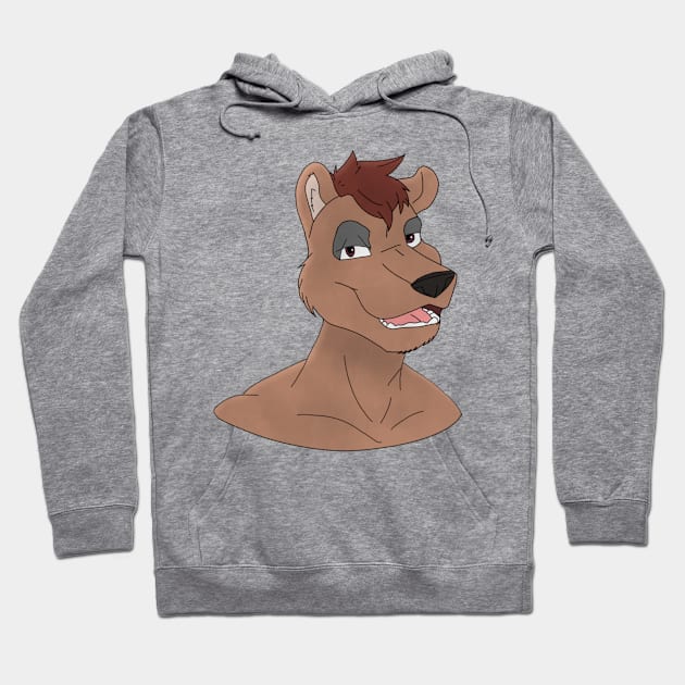 Anthro animal face Hoodie by Veleno